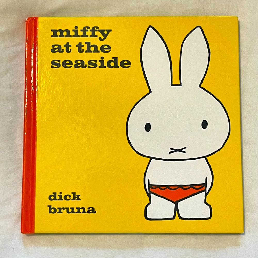 MIFFY-Imported Book, "Miffy At The Seaside" by Dick Bruna